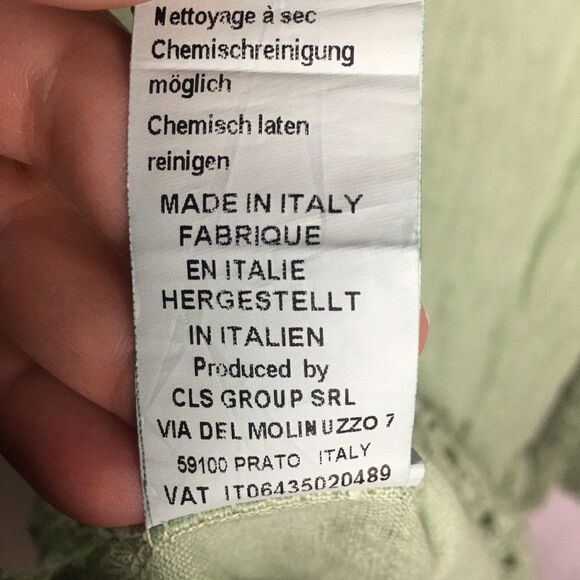 Plazza Del Tempio Linen blouse - Picture 6 of 8